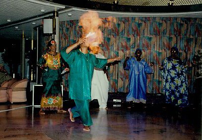 Babasango Performing on Show