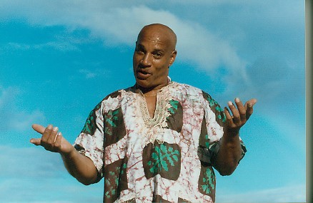 Babasango Singing On Beach